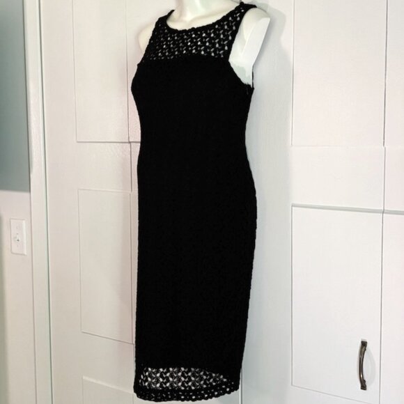 A Pea in the Pod Black Lace Dress - Picture 1 of 6